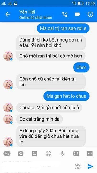 Phản hồi khách hàng sử dụng trị rạn pizu