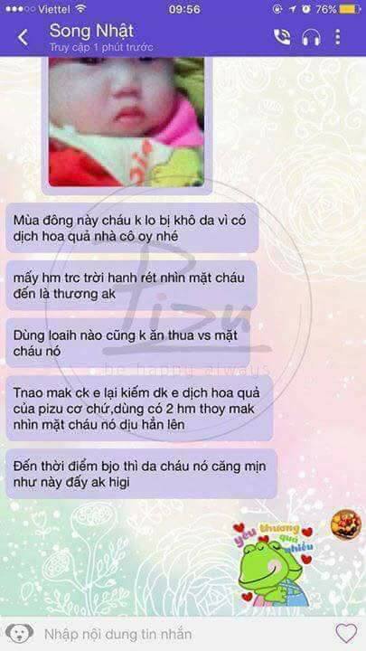 Dịch hoa quả Pizu