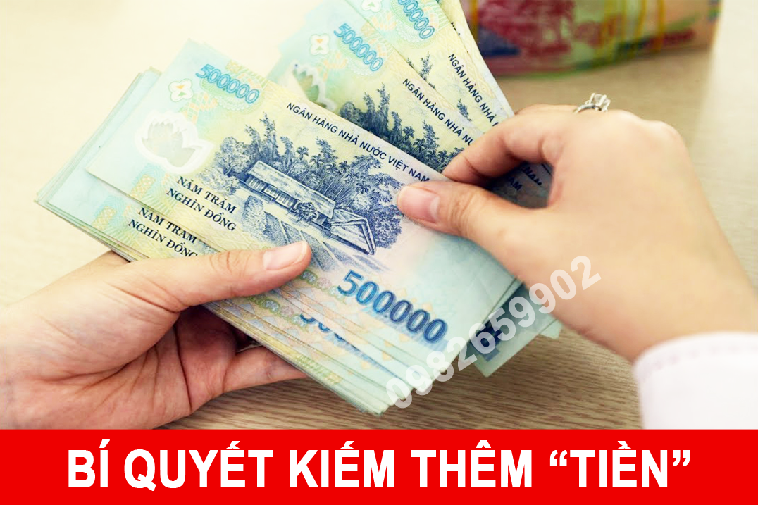 Bí quyết kiếm thêm Thu Nhập cực hấp dẫn